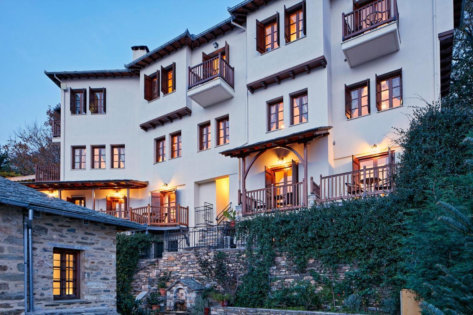 Hotel Dryades And Spa Agios Lavrentios Exterior photo